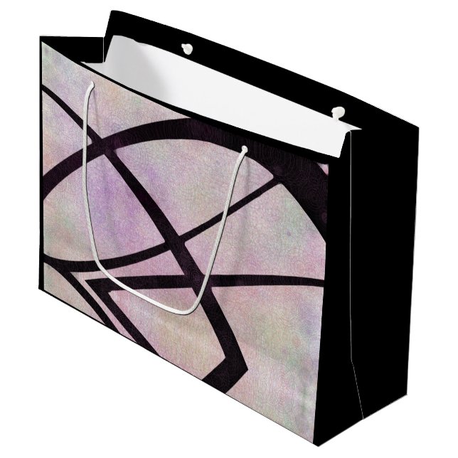 Sacola Para Presentes Grande Crossroads (Frente inclinada)