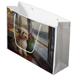 Sacola Para Presentes Grande Cruzeiro de Natal da Biewer Terrier: Feriado Pawso