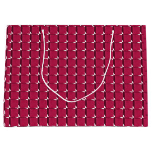 Sacola Para Presentes Grande Cubes de amora