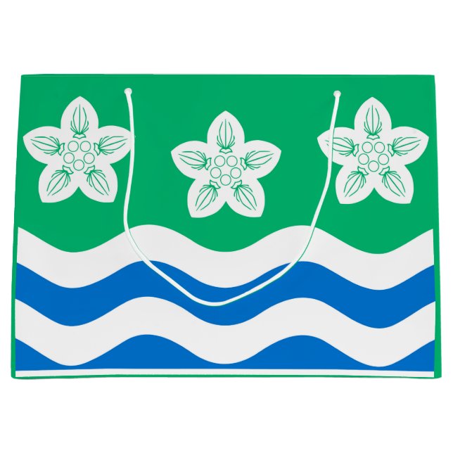 Sacola Para Presentes Grande Cumberland (distrito do Reino Unido) (Frente)