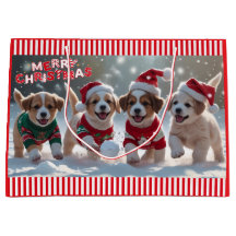 Cuppies de Natal em Suéteres Brincando de Neve