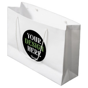 Sacola Para Presentes Grande custom, unique, sleek & minimalist hershey®'s kiss