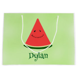 Sacola Para Presentes Grande Cute Watermelon Summer Personalized Gift Bag