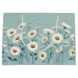 Sacola Para Presentes Grande Daisy Abundante