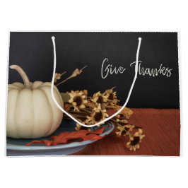 Sacola Para Presentes Grande Dar Obrigados