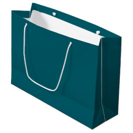 Sacola Para Presentes Grande Deep Petrol Large Gift Bag