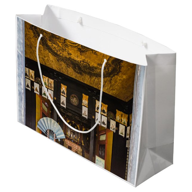 Sacola Para Presentes Grande Dentro Konchi-In templo, Quioto (Verso inclinado)