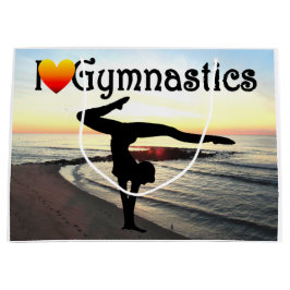 Sacola Para Presentes Grande Design DE GINÁSTICA RETIRADA