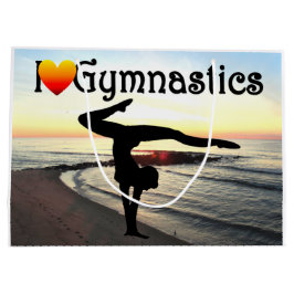 Sacola Para Presentes Grande Design DE GINÁSTICA RETIRADA