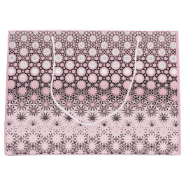 Sacola Para Presentes Grande Design de metamorfose rosa