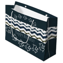 Design de peixe com Padrões azuis