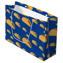 Sacola Para Presentes Grande Design Terça-feira de Taco - Bolsa de Presente - G