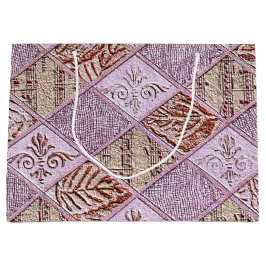 Sacola Para Presentes Grande Designs De Diamante Em Pinks