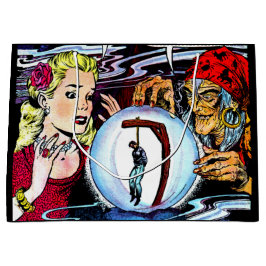 Sacola Para Presentes Grande Destino Das Histórias em quadrinhos De Vintage Da