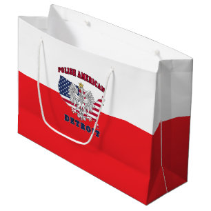 Sacola Para Presentes Grande Detroit Michigan Polska