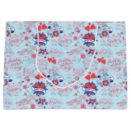 Sacola Para Presentes Grande Dia da Mãe BG 02 LBlue BG
