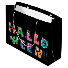 Sacola Para Presentes Grande Dia de as Bruxas engraçado