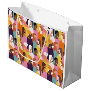 Sacola Para Presentes Grande Dia de as mães Gift Bag