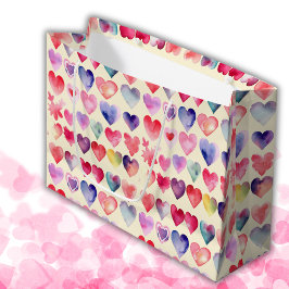 Sacola Para Presentes Grande Dia de os namorados Corajoso