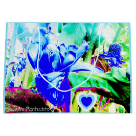 Sacola Para Presentes Grande DOIS LADOS ART DUO Scroll Collection Bag #1