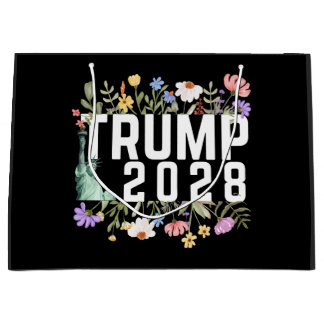 Sacola Para Presentes Grande Donald Trump 2028