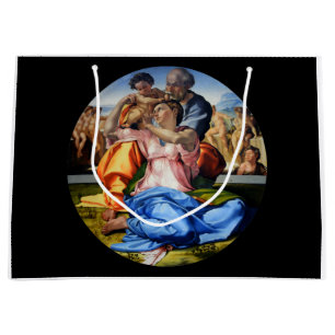 Sacola Para Presentes Grande Doni Tondo, Doni Madona, Michelangelo, 1507