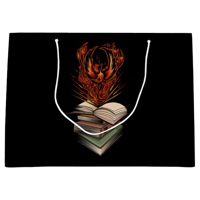 Sacola Para Presentes Grande Dos Livros (Frente)