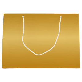 Sacola Para Presentes Grande Dourado metálico antigo