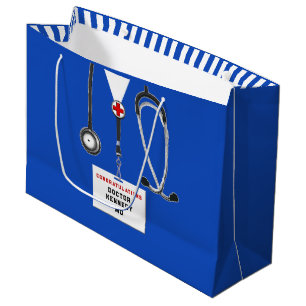 Sacola Para Presentes Grande Doutora em Medicina