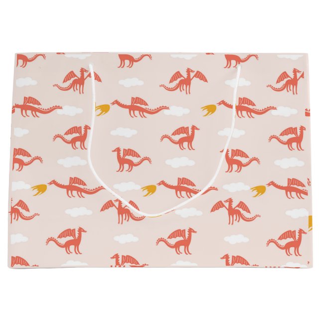 Sacola Para Presentes Grande Dragão Cujo (Frente)