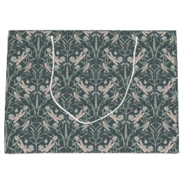 Sacola Para Presentes Grande Dream Dragonfly Cornflower, Stars, Chevron