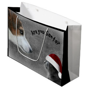 Sacola Para Presentes Grande É você papai noel?