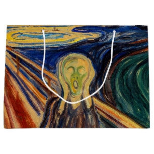 Sacola Para Presentes Grande Edvard Munch - O Gritar 1910