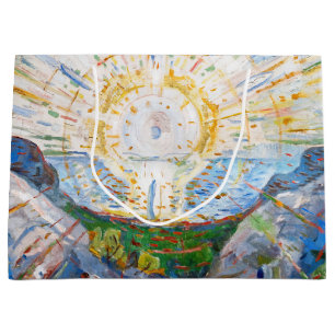 Sacola Para Presentes Grande Edvard Munch - O Sol 1912