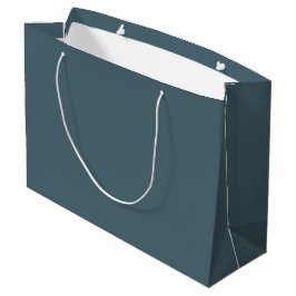 Sacola Para Presentes Grande Elegância Mudada - Grande Slate Blue Gift Bag