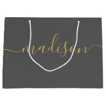 Elegante Feminino Moderno Personalizado Script Dou