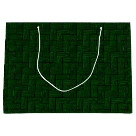 Sacola Para Presentes Grande Emerald Lincoln Logs Gift Bag