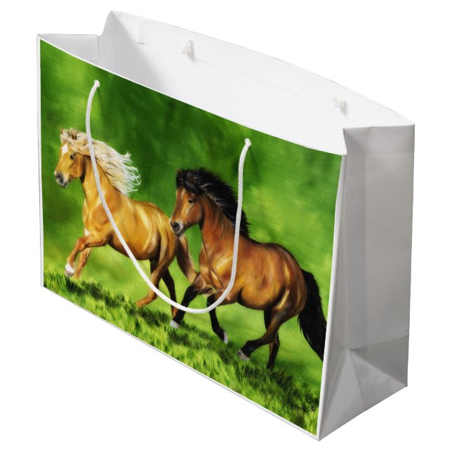 Sacola Para Presentes Grande Equipe dos Sonhos (Verso inclinado)
