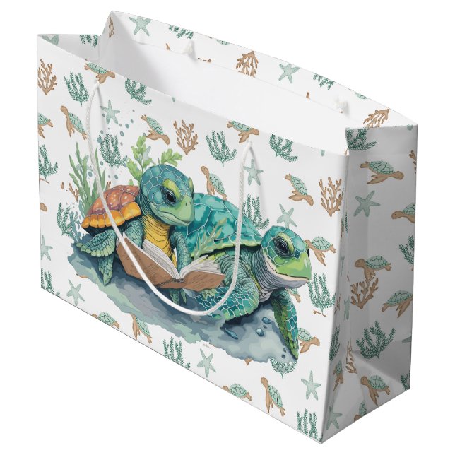 Sacola Para Presentes Grande Era Uma Vez (Verso inclinado)