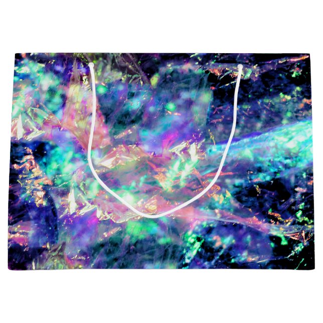 Sacola Para Presentes Grande escuridão e luz: (Frente)