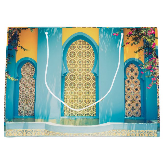 Sacola Para Presentes Grande Estilo marroquino - saco do presente (Frente)