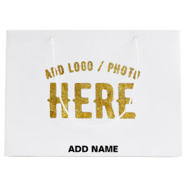 SACOLA PARA PRESENTES GRANDE ESTILO MODERNO PERSONALIZÁVEL BRANCO VERIFICADO CO