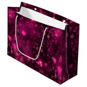 Sacola Para Presentes Grande Estrelas de Literatura Rosa