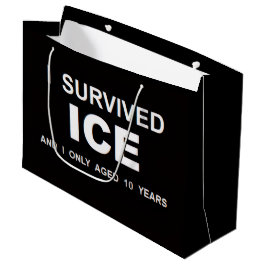 Sacola Para Presentes Grande Eu Sobrevivi à ICE