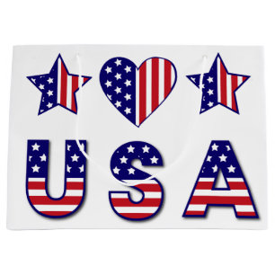 SACOLA PARA PRESENTES GRANDE EUA