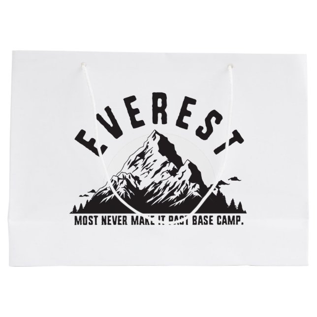 Sacola Para Presentes Grande Everest (Verso)