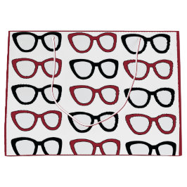 Sacola Para Presentes Grande Eyeglasses Spectacles Specs Glasses