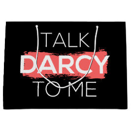 Sacola Para Presentes Grande Fale Com Darcy Para Mim