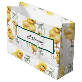 Sacola Para Presentes Grande Fazenda de frango