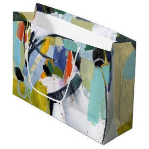 Sacola Para Presentes Grande Feira de Scarborough - Abstrato